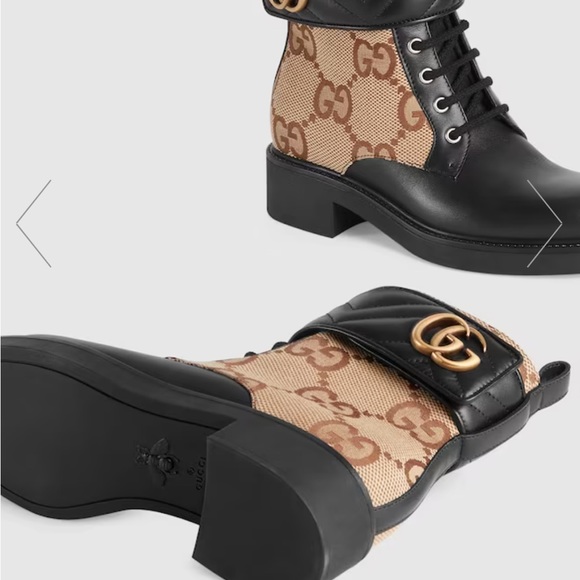 Women’s ankle boot with double G - Picture 7 of 7